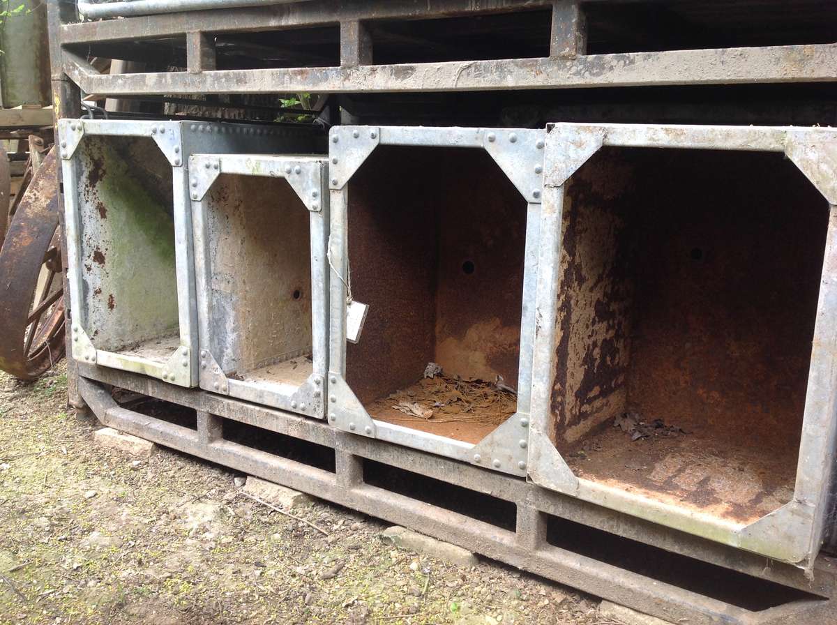 Galvanised riveted tanks various sizes available from £50.00