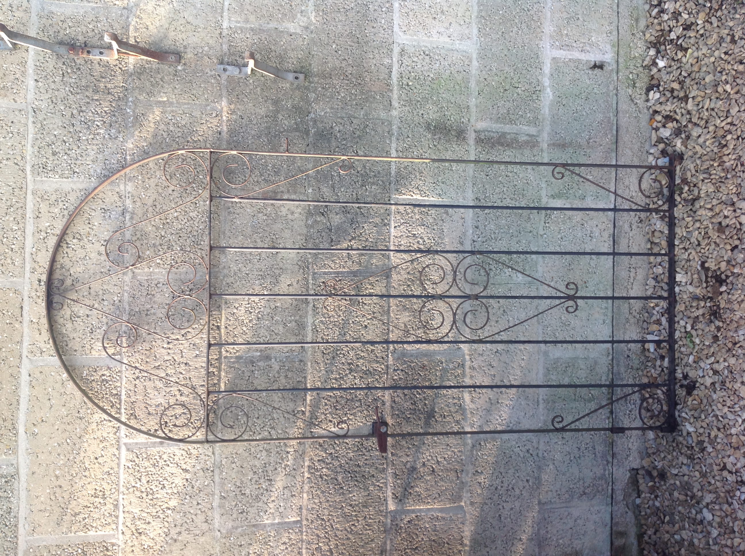 Gate tall pedestrian