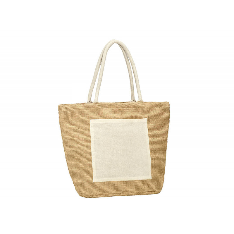 Sac shopping en jute tissée 110grs - IOS