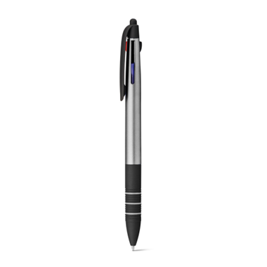 STYLO 3 COULEURS GRIP ANTI DÉRAPANT