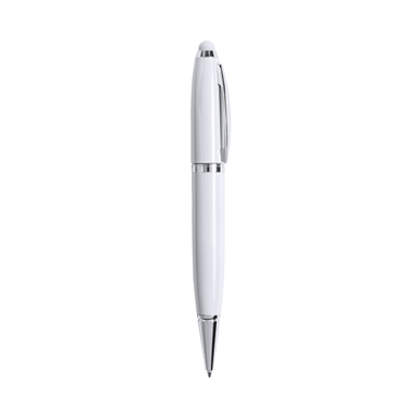 STYLO USB 16G BLANC  LIVRE AVEC BOITE COFFRET