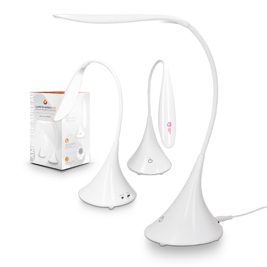 LAMPE LED ENCEINTE LIVRÉE AVEC BOITE ILLUSTRÉE