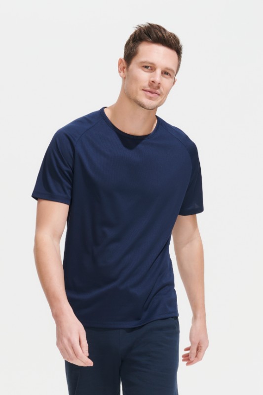 Tee shirt sport polyester respirant