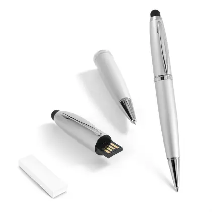 STYLO GRIS CLE USB 16G
