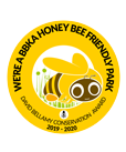 Honey bee friendly park