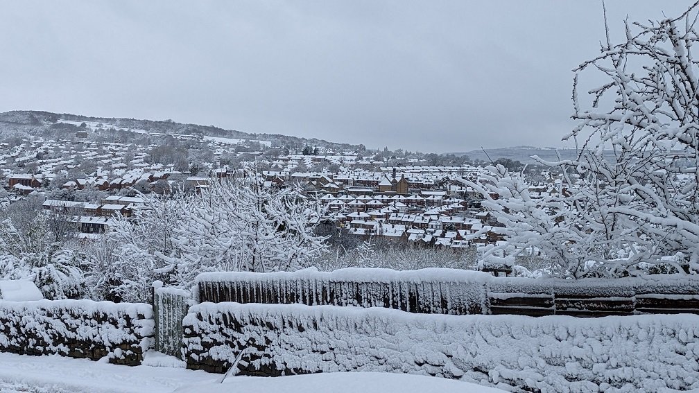 Sheffield’s Snowy day and our cancelled hearing aid clinic