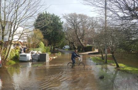Reporting flooding, blocked drains and gullies