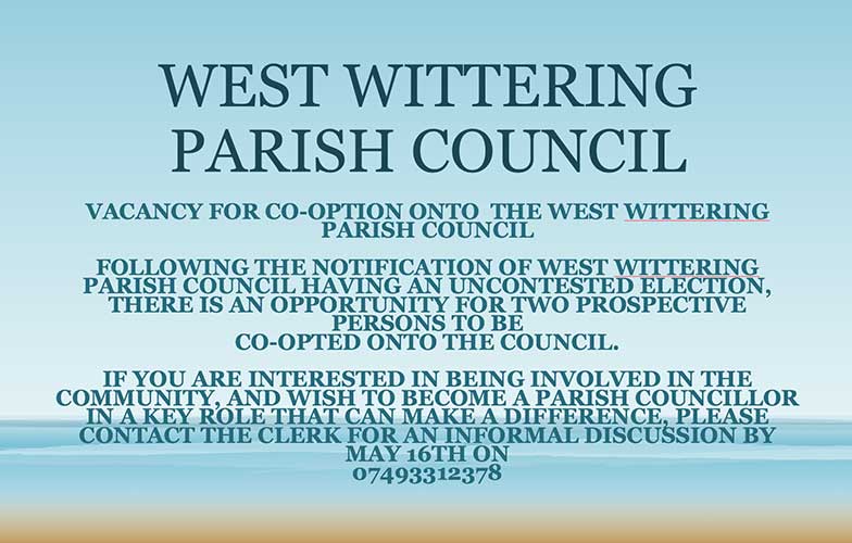 Details for the co-option vacancy