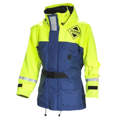 Fladen Flotation Jacket Blue and Yellow