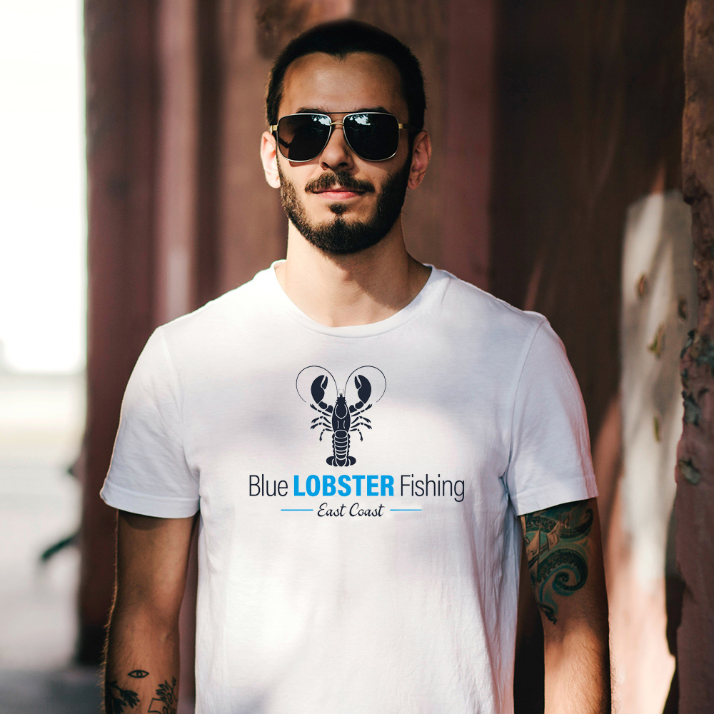 Mens T-Shirt in Arctic White Original BLF