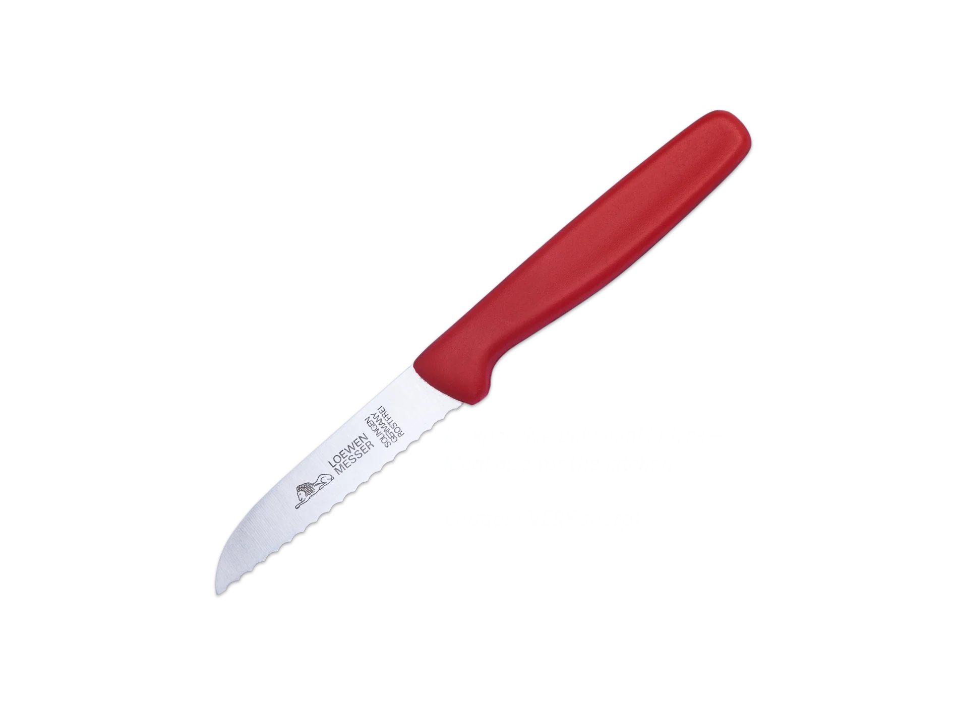 Loewen Messer Serrated Knife 