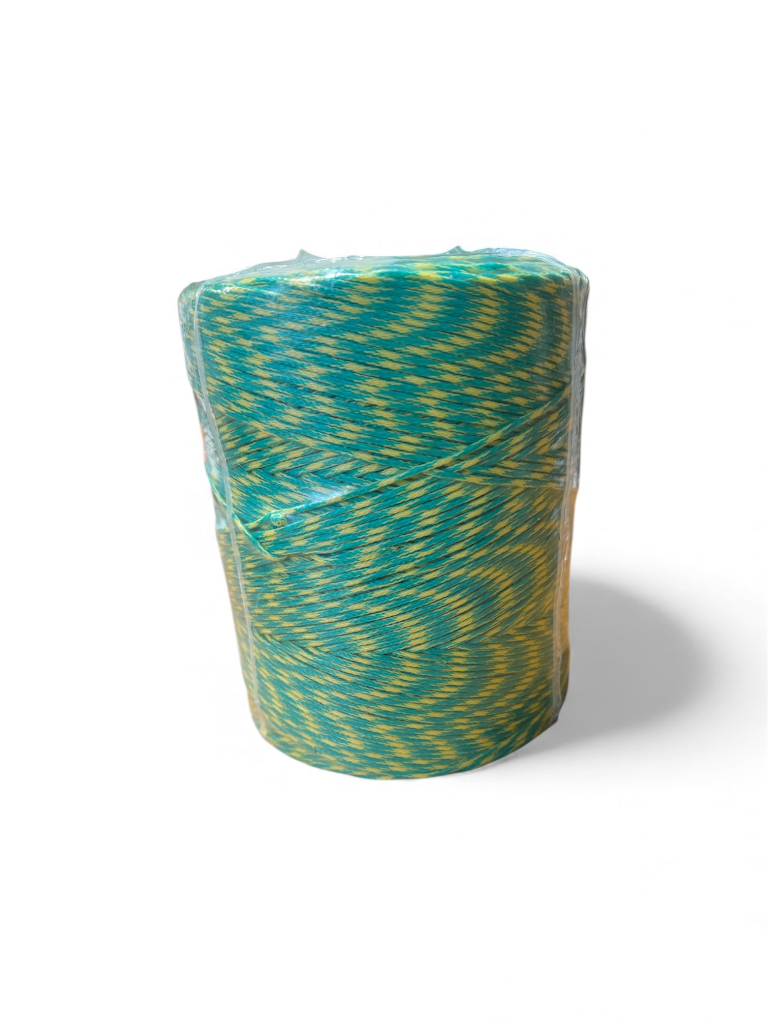 Twine 1.8mm Polyethylene Braided Twine Green/Yellow 2kg Spool 