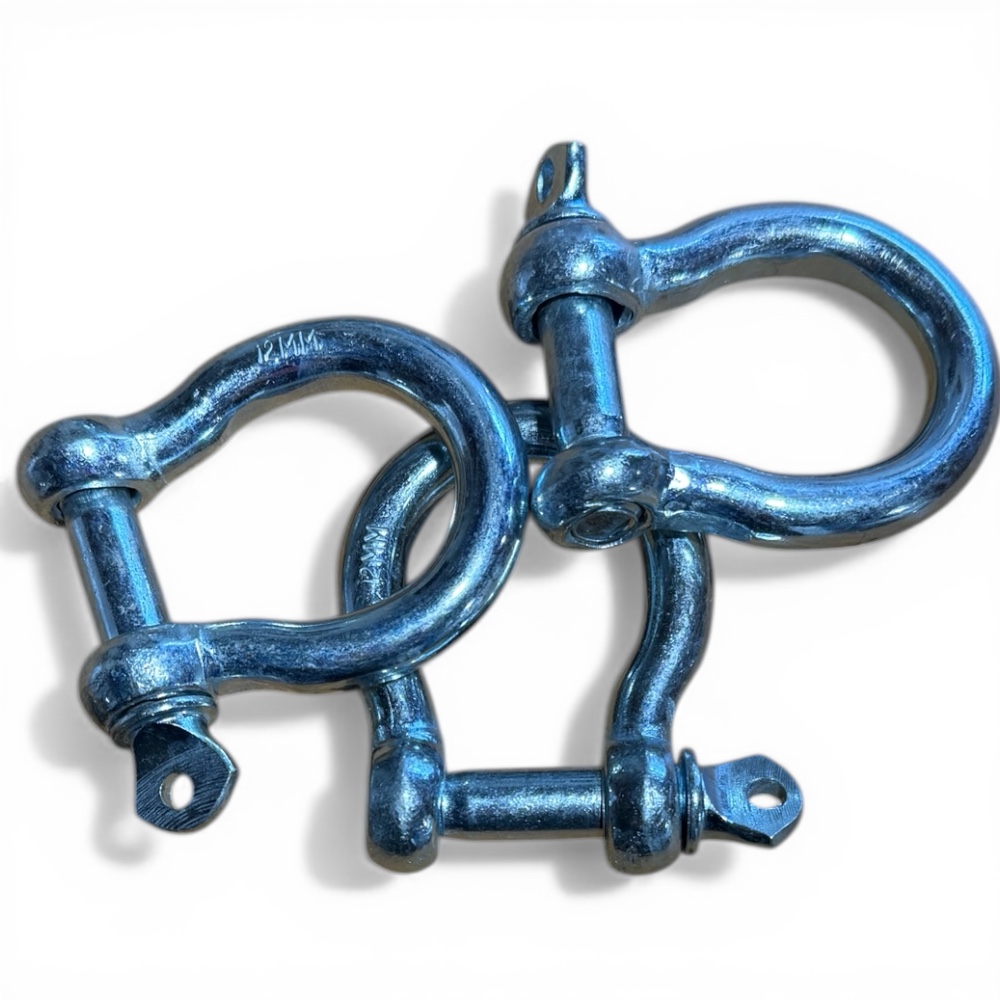 Bow Shackle, Galvanised Commercial