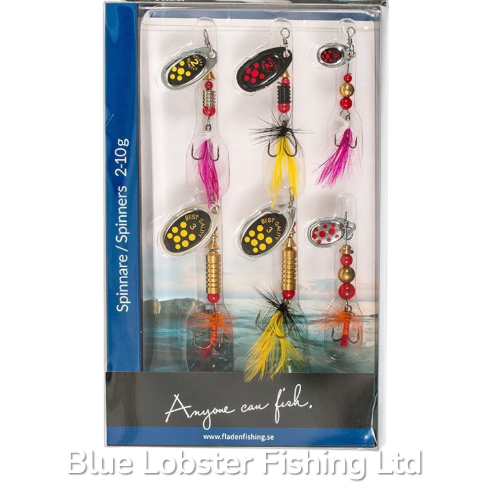 Spinner Set x 6,  2-10 Grams 