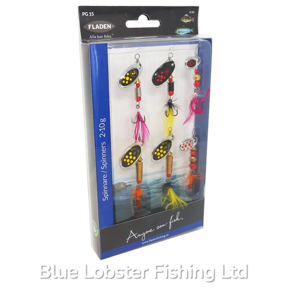 Spinner Set x 6,  2-10 Grams 