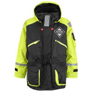 Fladen Flotation Jacket Black and Yellow 