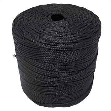 Twine 3mm Polyethylene Braided Twine Black 2kg Spool