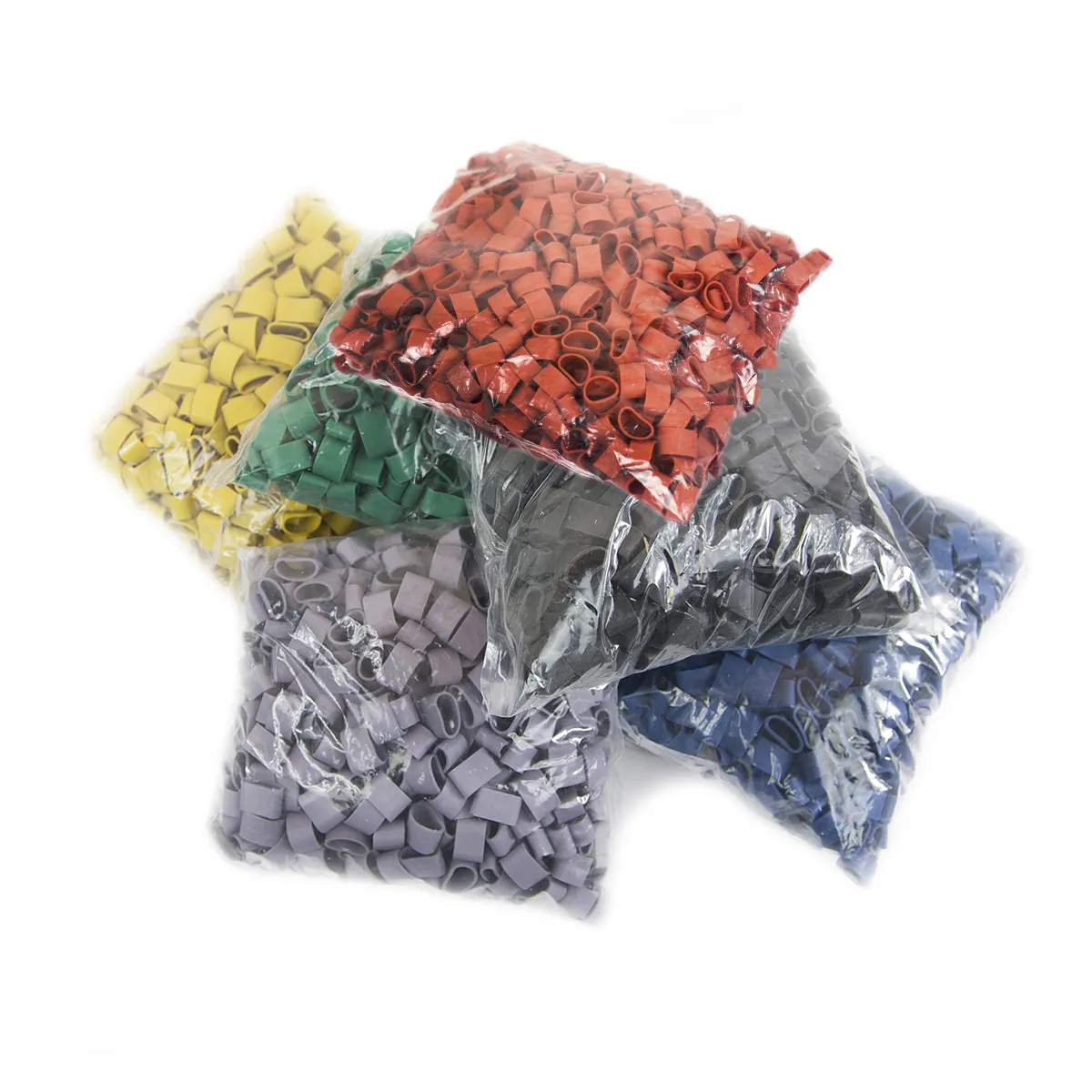Lobster Claw Bands - Coloured -  2413