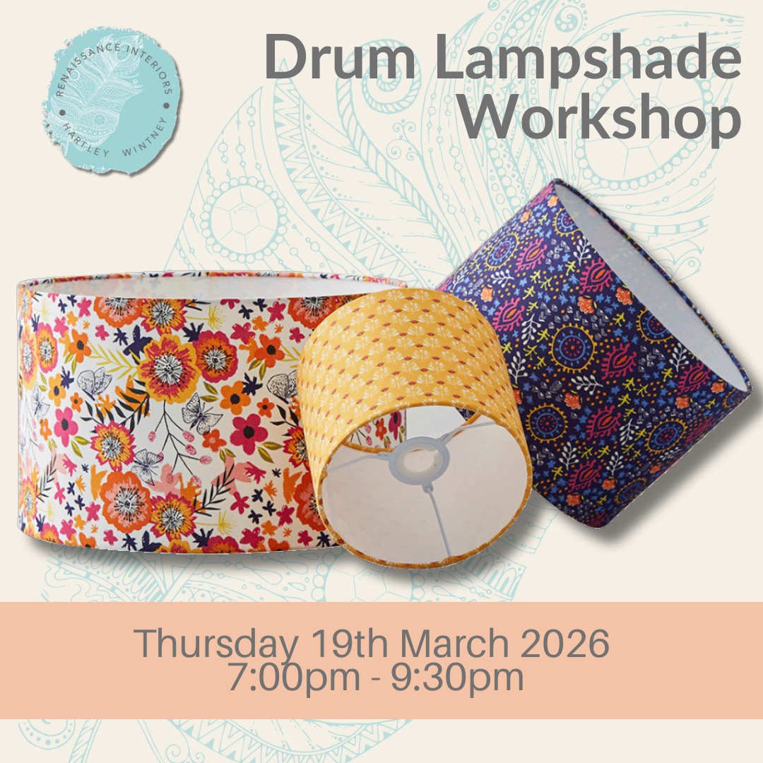 Drum Lampshade Workshop 19 March 2026