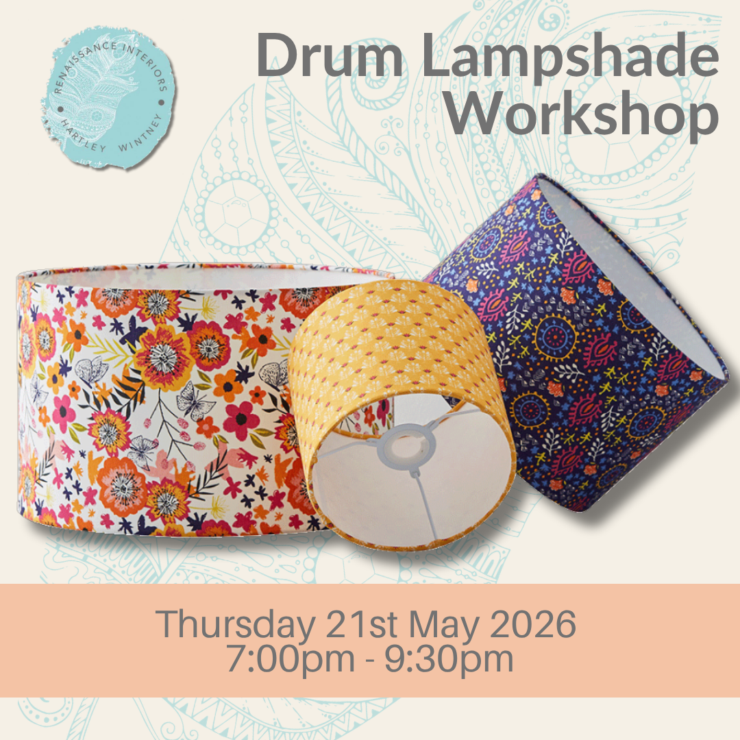 Drum Lampshade Workshop 21 May 2026