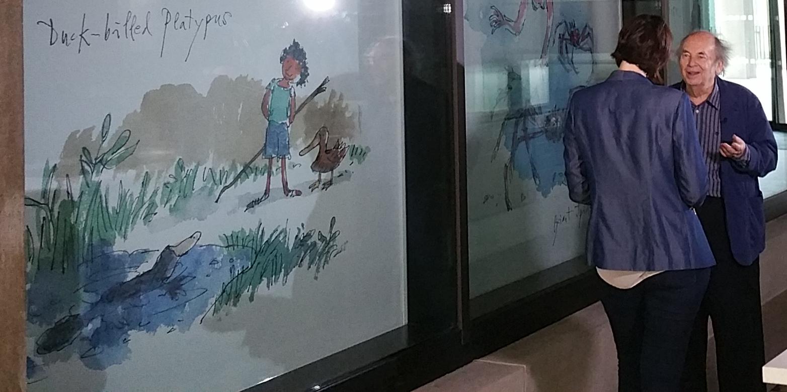 Sir Quentin Blake’s Illustrations bring Sun-X Blinds to Life!