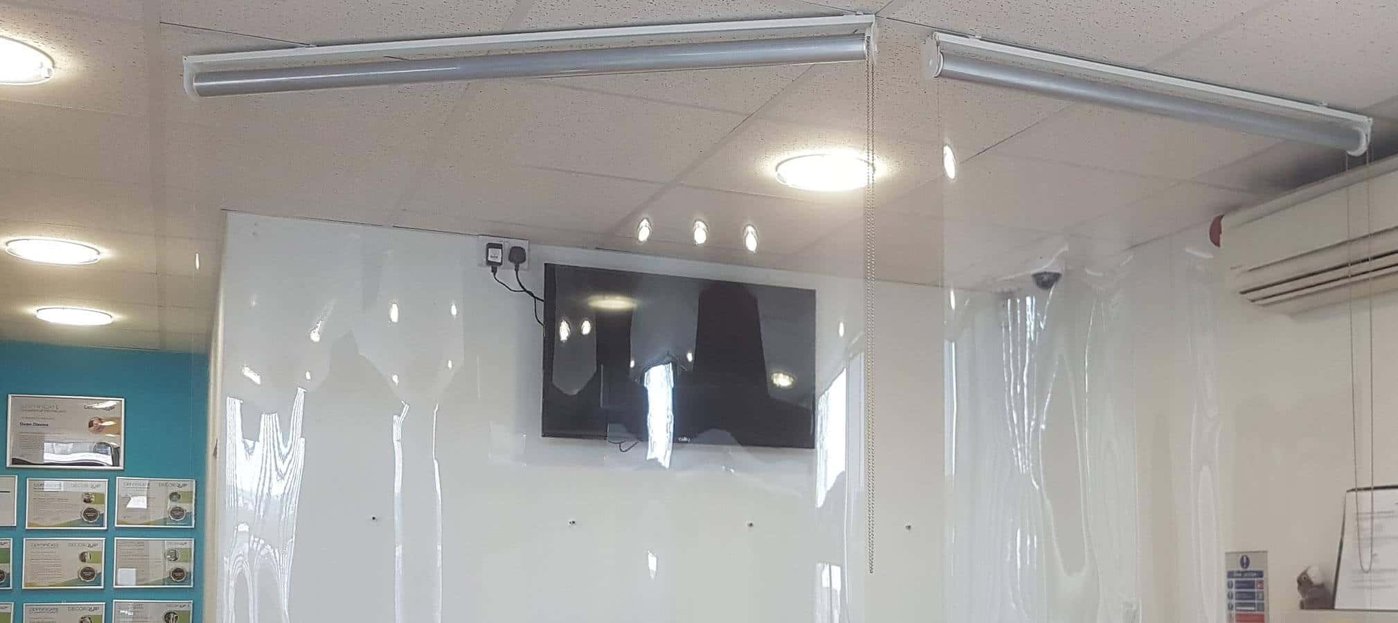 Covid roller screens