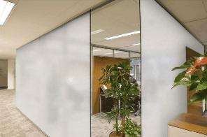 One way privacy window film