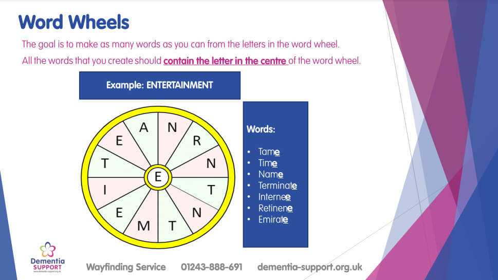 Word Wheel Game