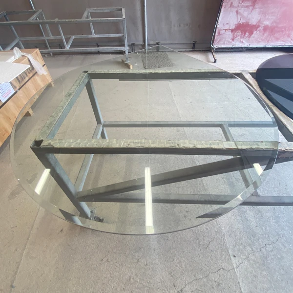 Clear Glass Teardrop Hearth