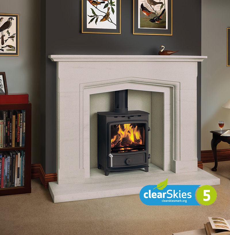 FDC5 WIDE Eco Multifuel Stove