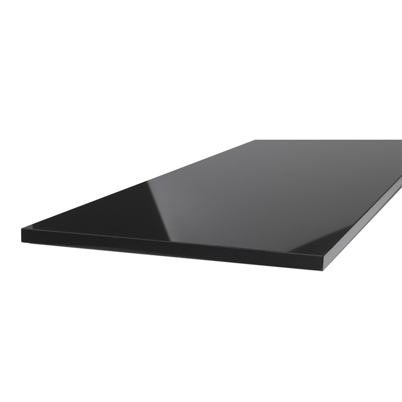 Polished Black Granite – Back Hearth