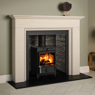 Honed Black Italian Slate – Flat Hearth