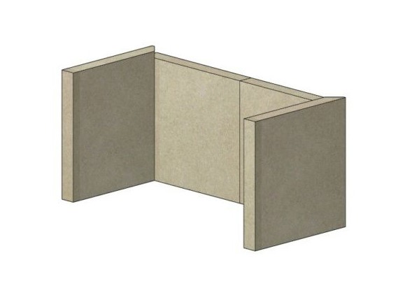 Brick Set - FDC5 Wide Freestanding Stove