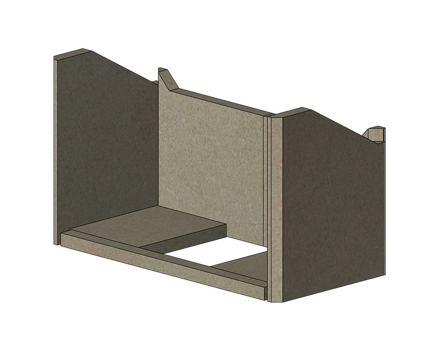 Brick Set - FDC8i Inset Stove