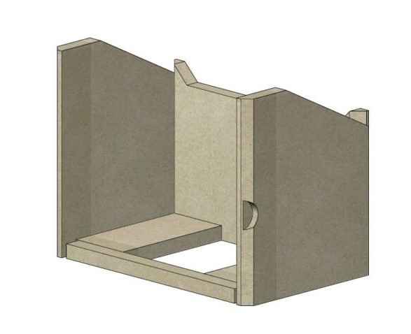 Brick Set - FDC5i Wide Inset Stove