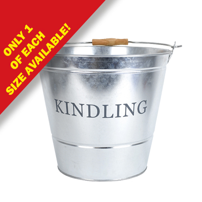 Kindling Bucket - Galvanised