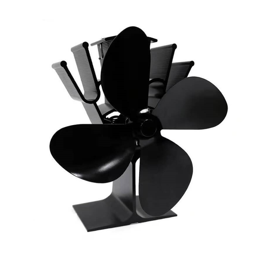 Stove Fan (4 Blade Black)