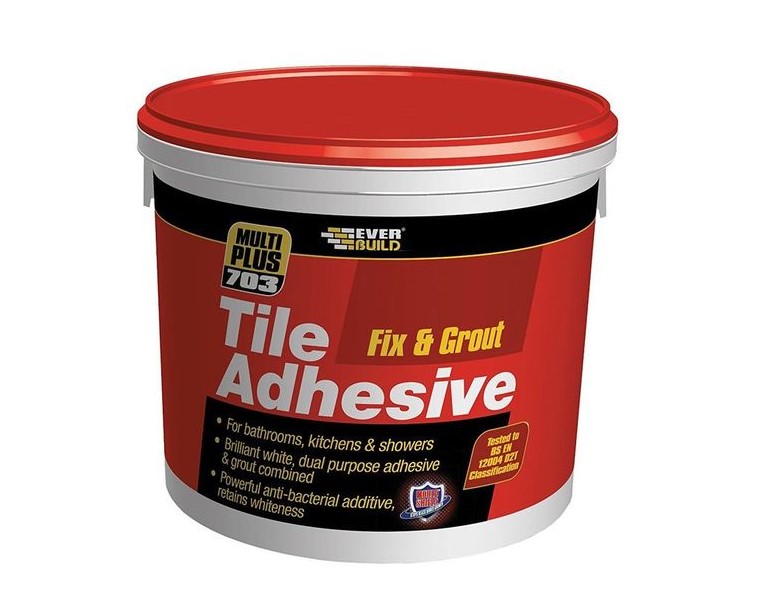Fix and Grout Tile Adhesive