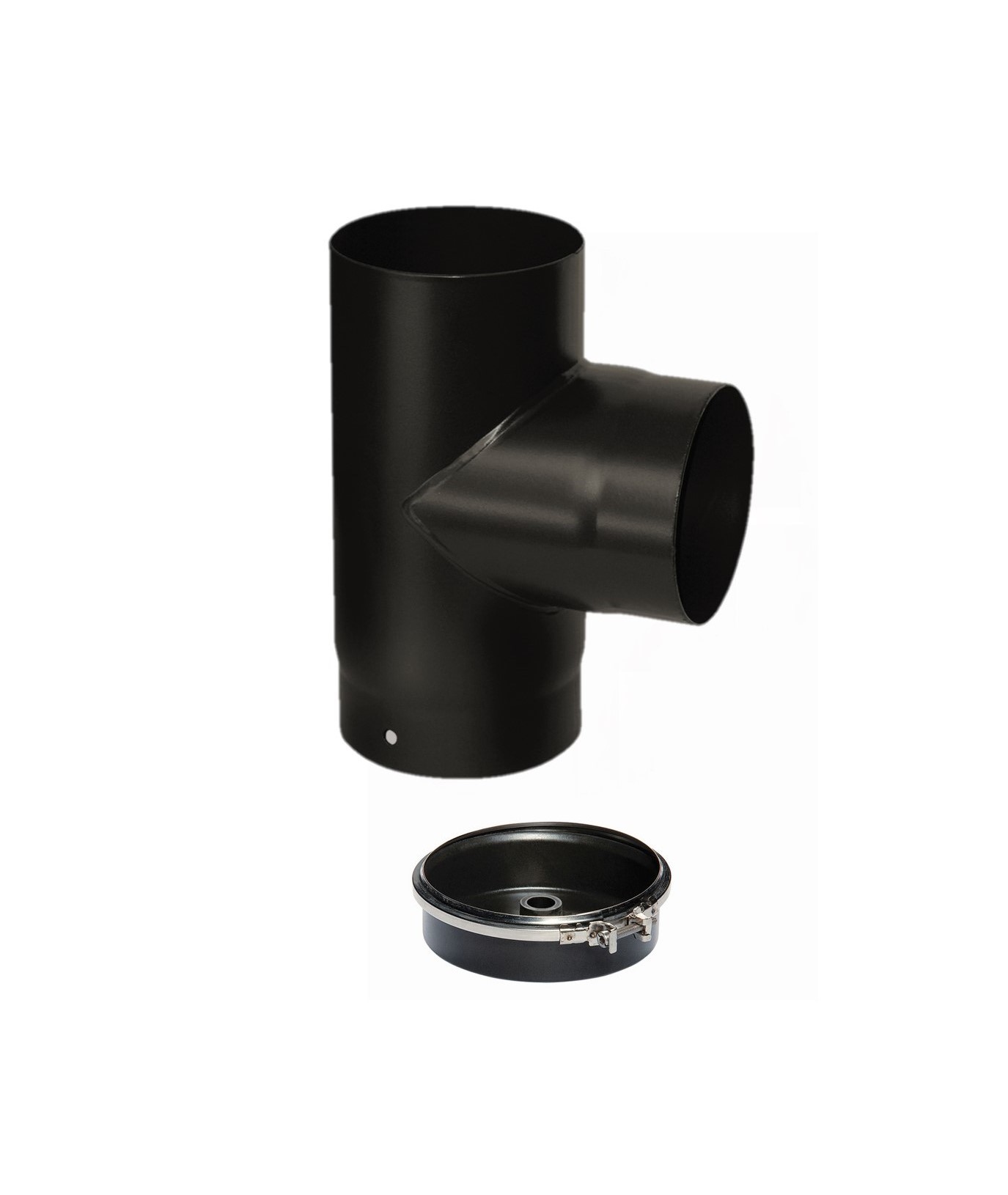90° T-Piece with cap