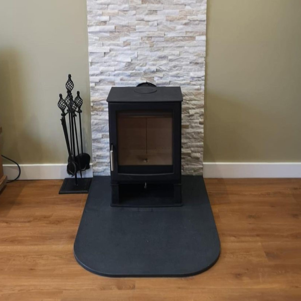 Semi circular Hearth