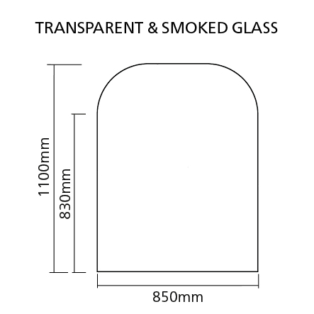 Semi circular Hearth