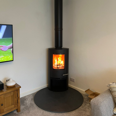 Tear Drop Hearth