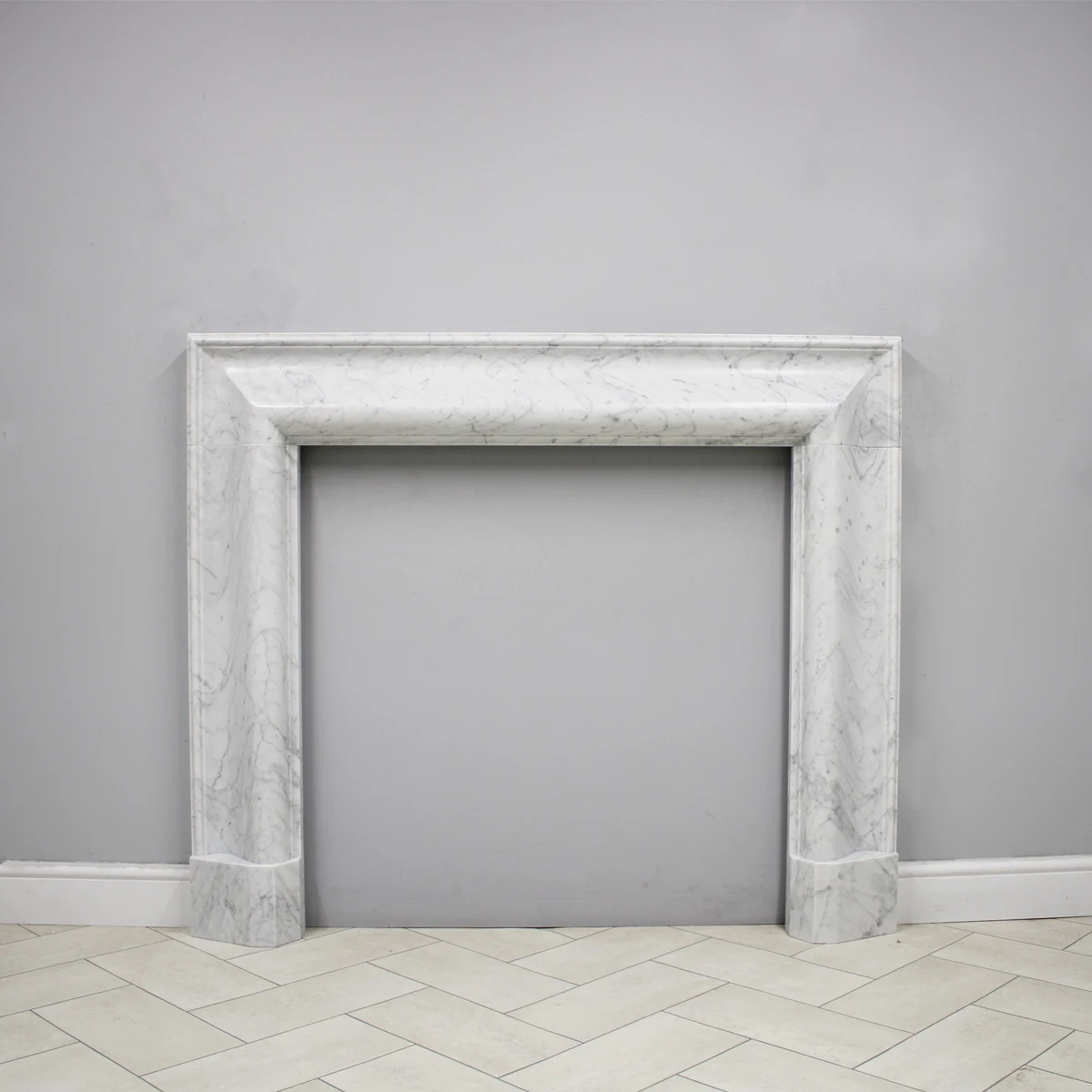 Aztec Bolection Bianca Carrara - Honed