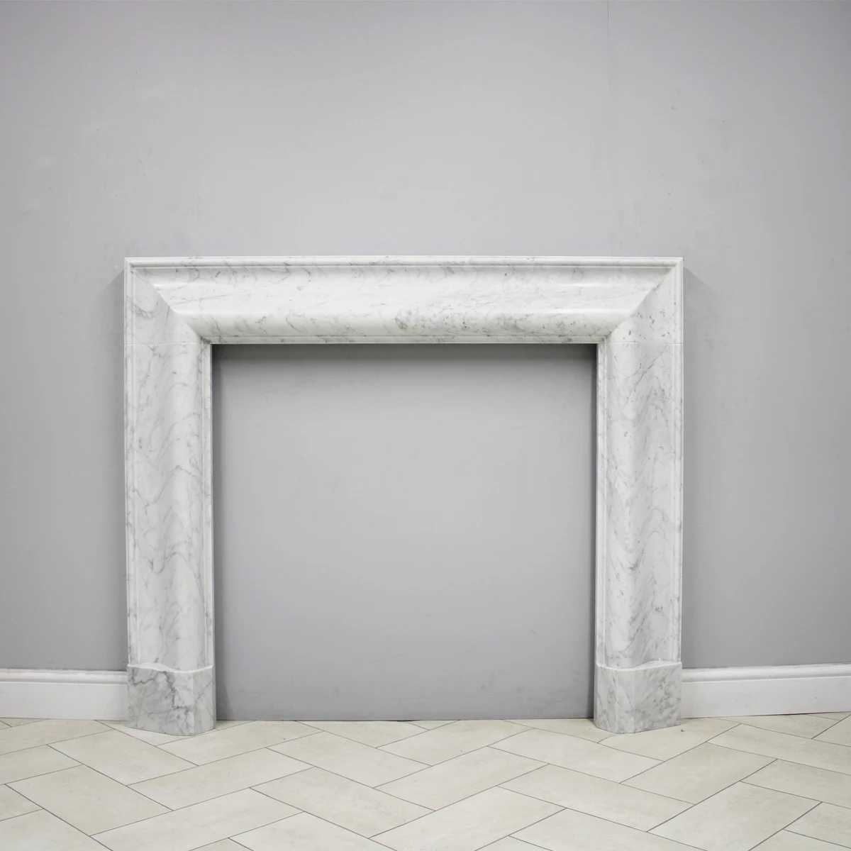 Aztec Bolection Bianca Carrara - Honed