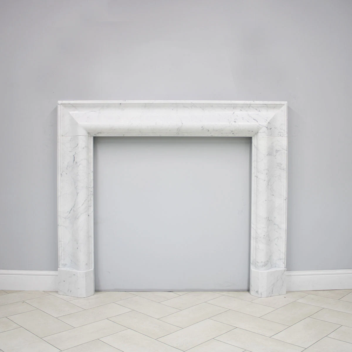 Aztec Bolection Bianca Carrara - Honed