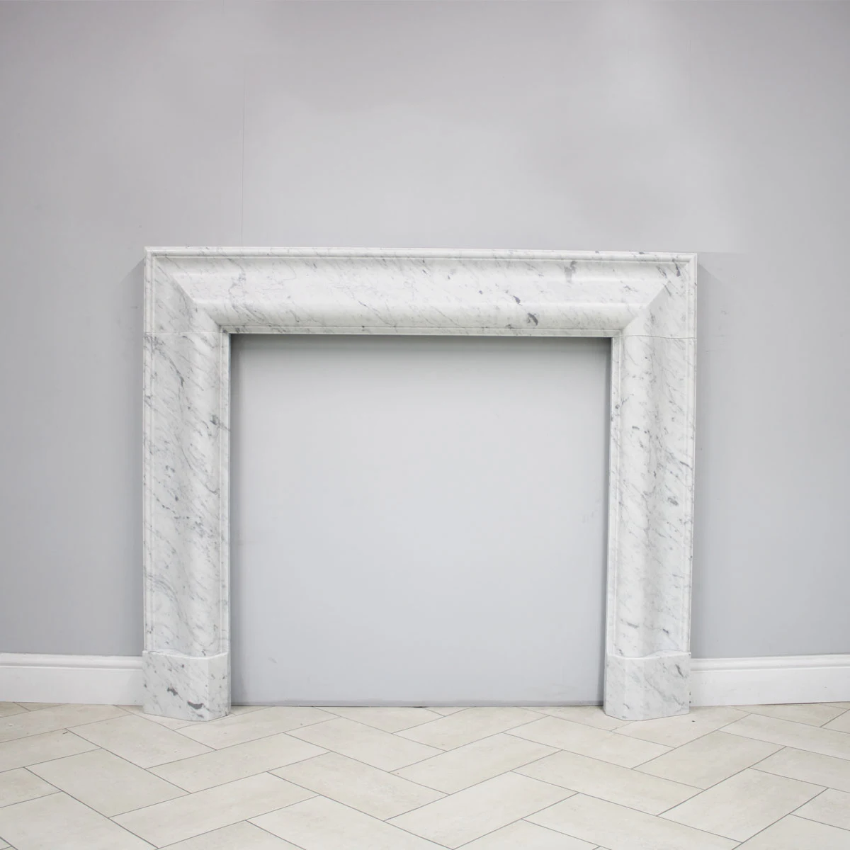 Aztec Bolection Bianca Carrara - Honed