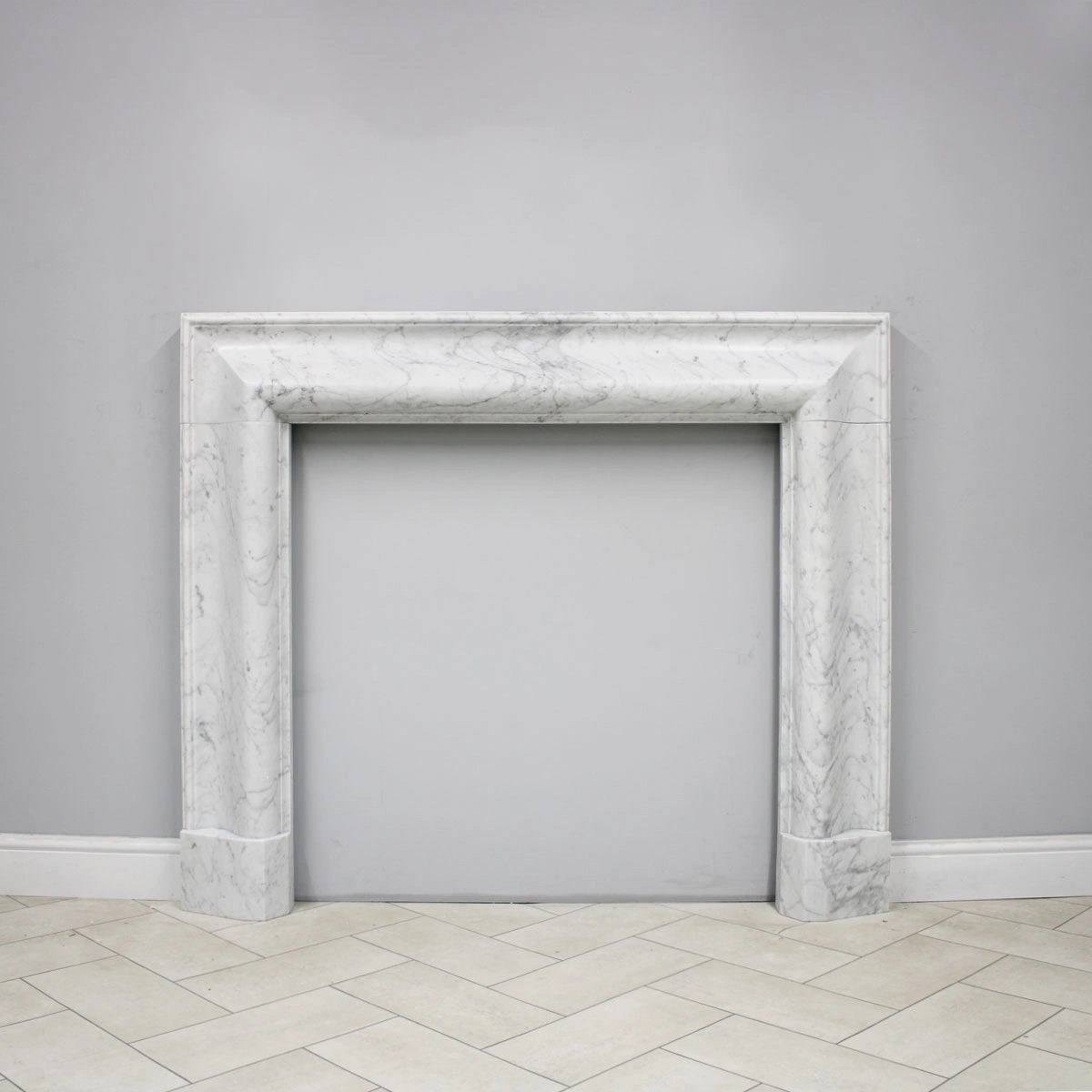 Aztec Bolection Bianca Carrara - Honed