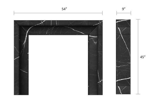 Lambeth Nero Marquina - Honed