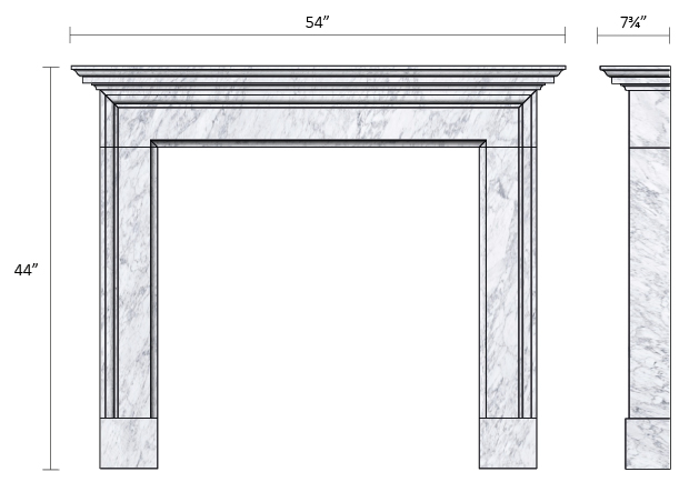 Paignton Carrara - Honed