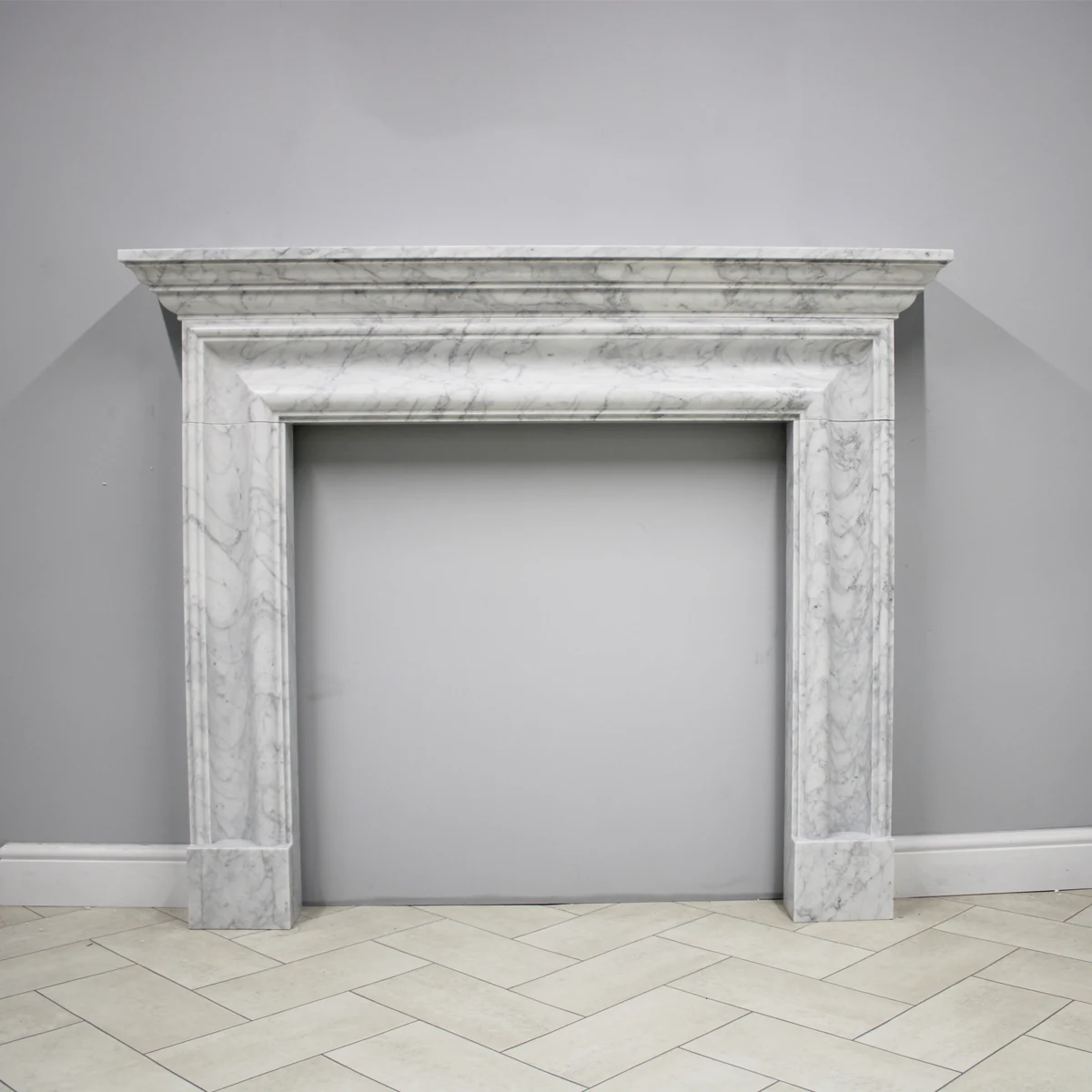 Salisbury Bolection Bianca Carrara - Honed